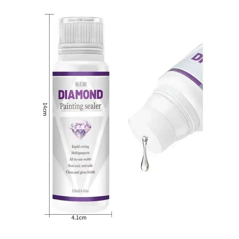 Scellant brillant pour peinture diamant 120 ml