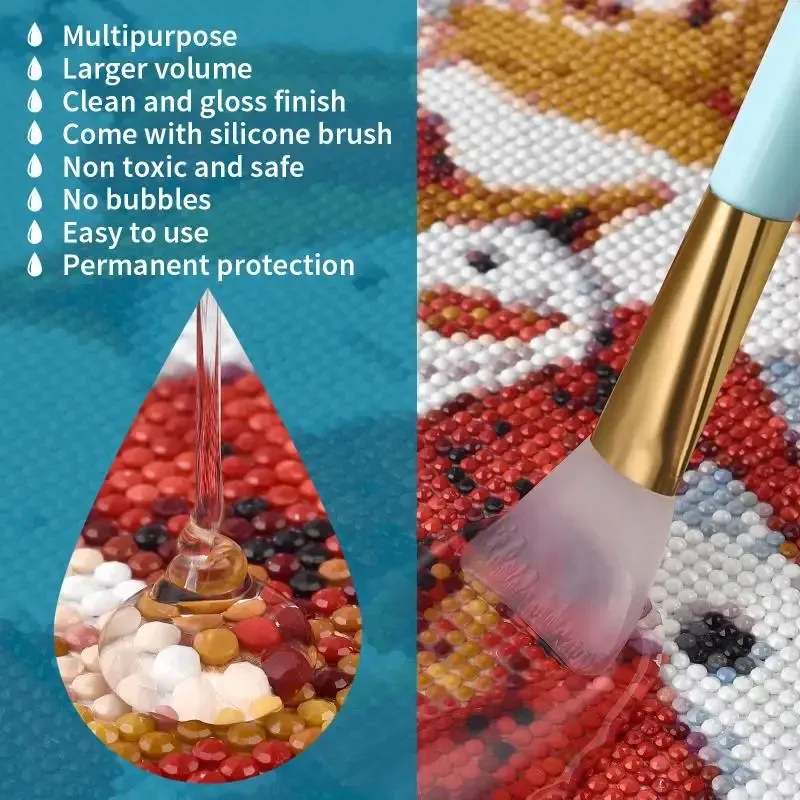 Scellant brillant pour peinture diamant 120 ml