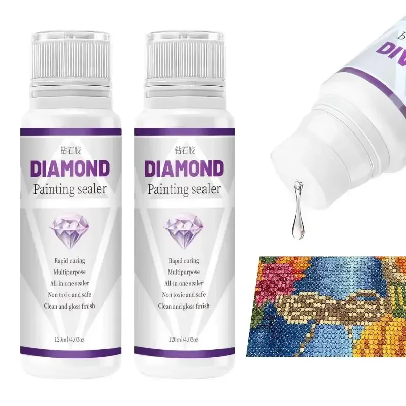 Scellant brillant pour peinture diamant 120 ml