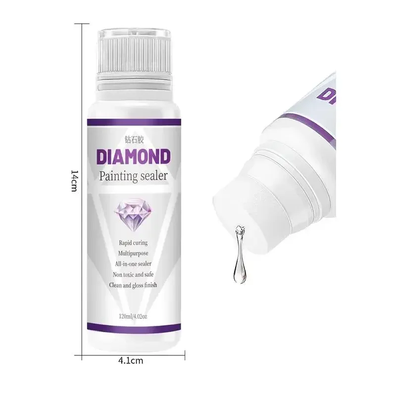 Scellant brillant pour peinture diamant 120 ml