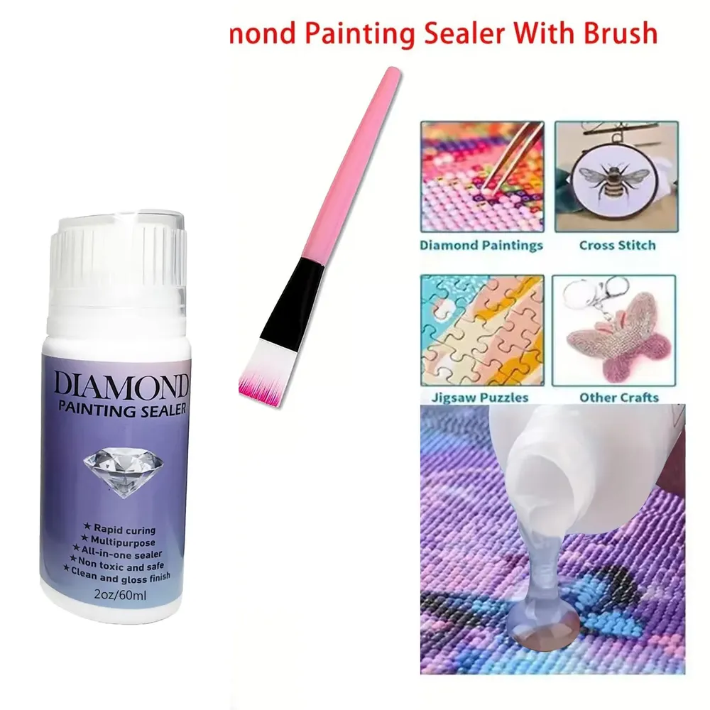 Scellant et colle pour peinture diamant 60ml
