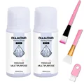 Scellant peinture diamant 4 en 1, 60 à 200 ml – Couleur 2 Pcs 60ML