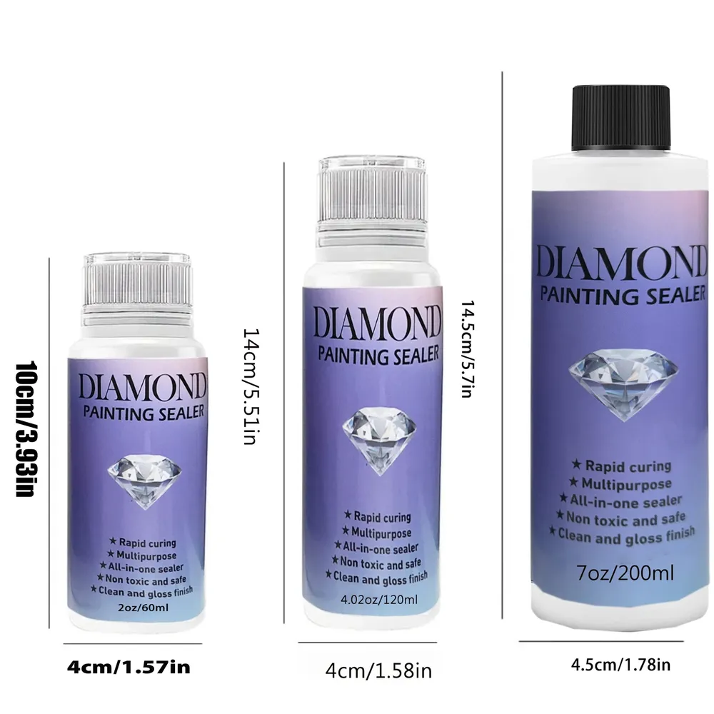 Scelleuse pour peinture diamant 60 à 200 ml brillante
