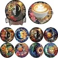 Set 8 dessous de verre diamant Van Gogh – Couleur BD248