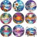 Set 8 dessous de verre diamant Van Gogh – Couleur BD286