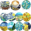 Set 8 dessous de verre diamant Van Gogh – Couleur BD292