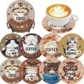 Set 8 dessous de verre diamant Van Gogh – Couleur BD343