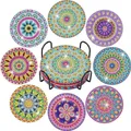 Set 8 dessous de verre diamant Van Gogh – Couleur BD349