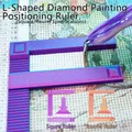 Set de 5 règles pour peinture diamant multicolores – 1