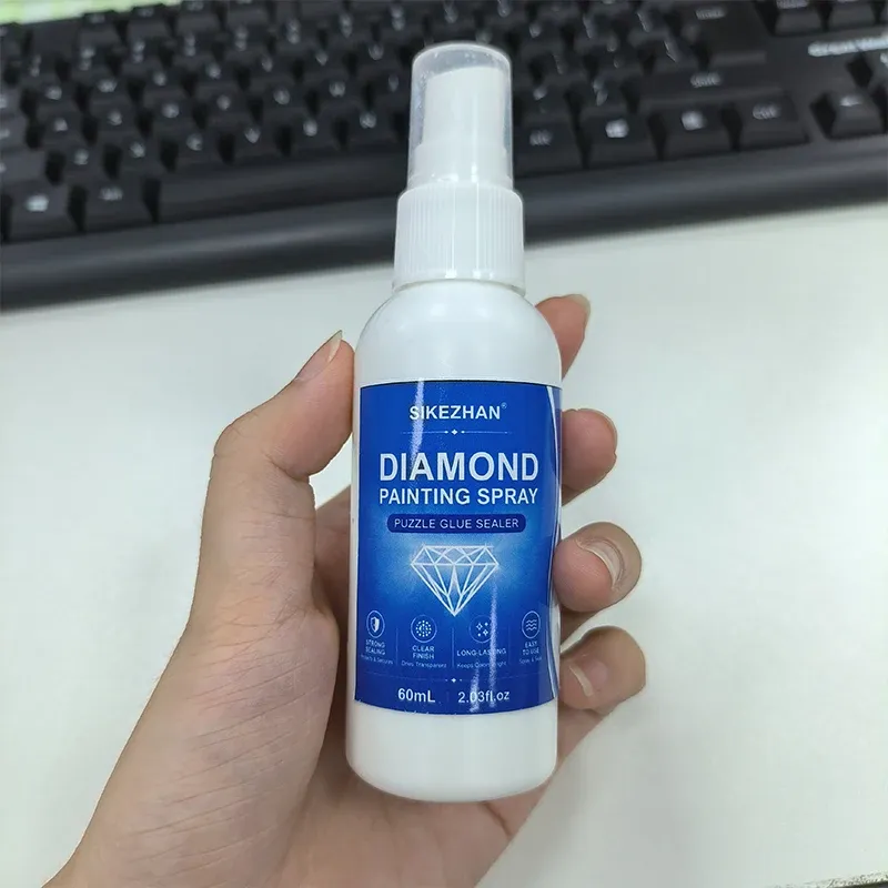 Spray colle 60 ml pour peinture diamant revêtement protecteur