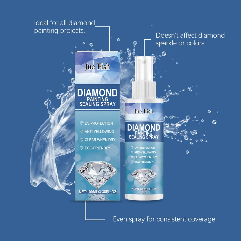 Spray protection peinture diamant 100 ml à 5 pièces brillante