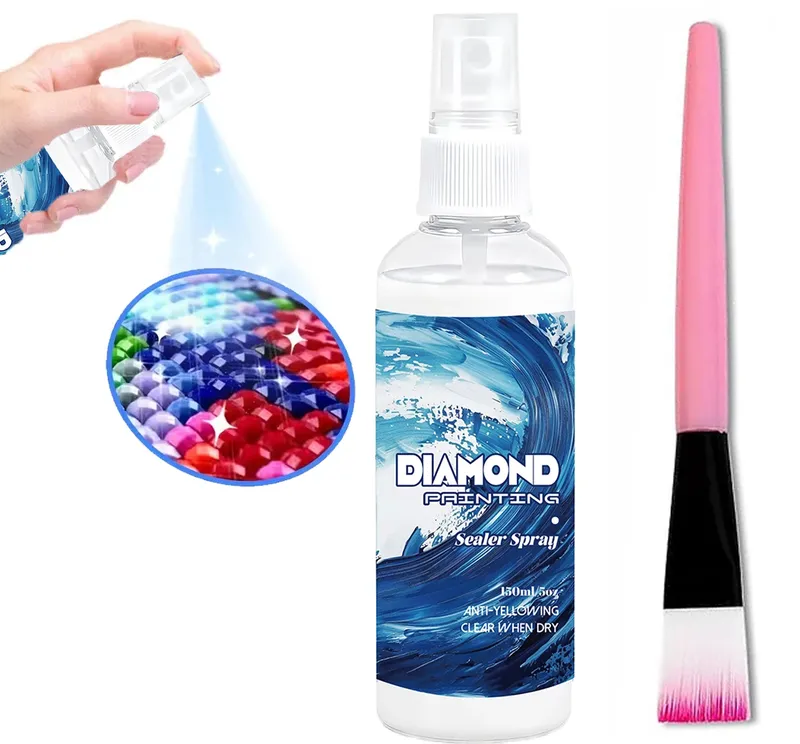 Spray scellant brillant pour peinture diamant 150 ml