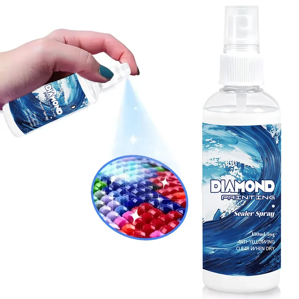 Spray scellant brillant pour peinture diamant 150 ml