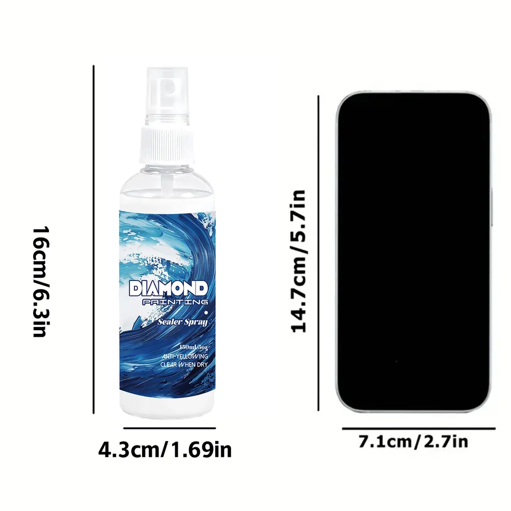 Spray scellant brillant pour peinture diamant 150 ml