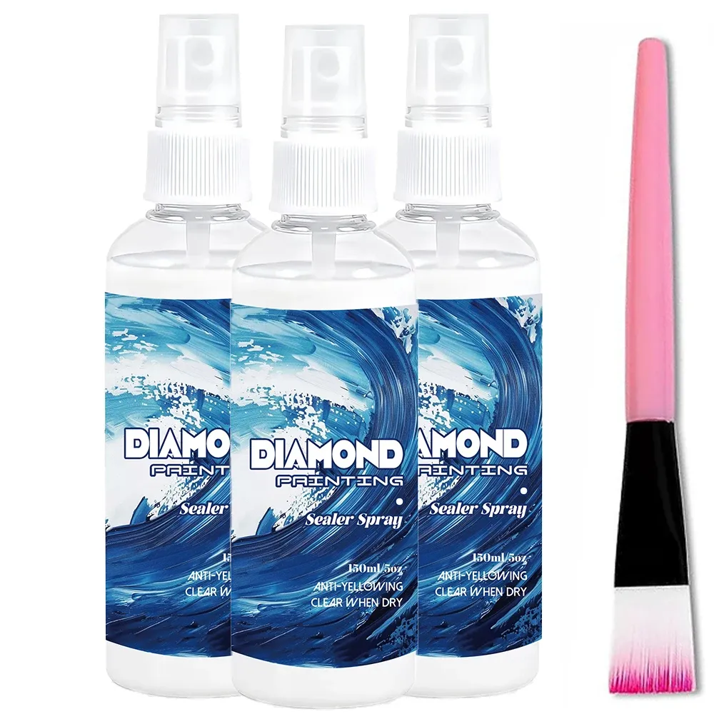 Spray scellant brillant pour peinture diamant 150 ml
