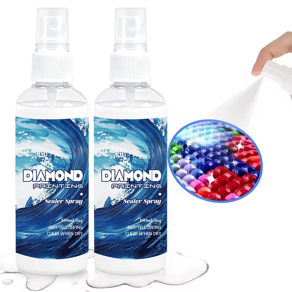 Spray scellant brillant pour peinture diamant 150 ml