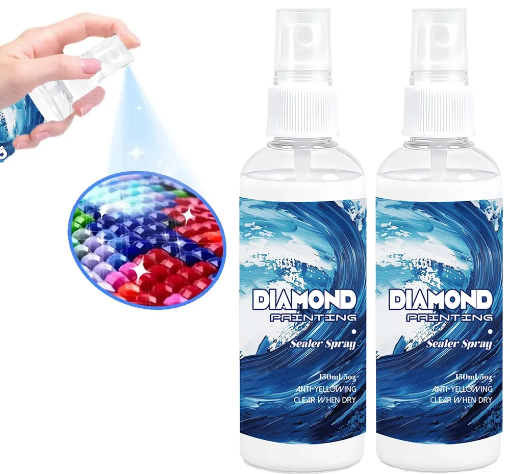 Spray scellant brillant pour peinture diamant 150 ml