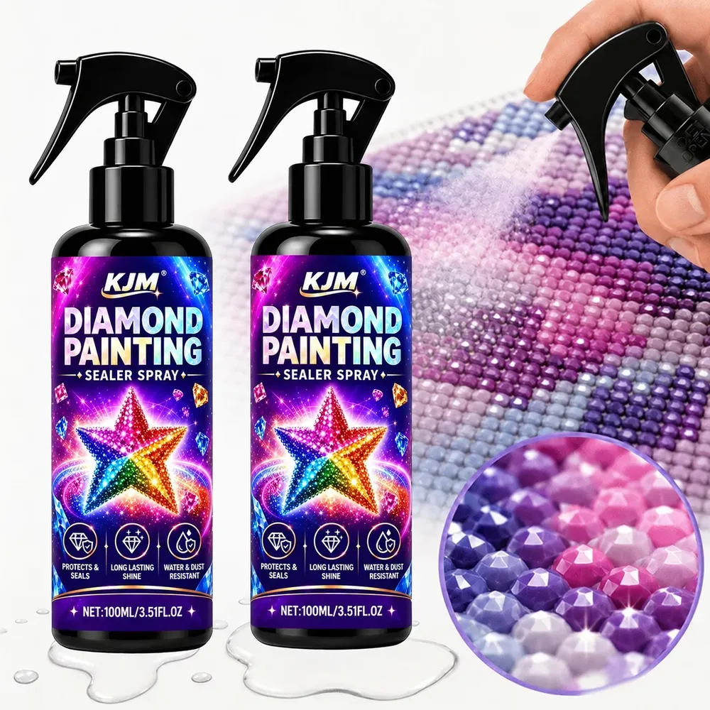 Spray scellant brillant pour peinture diamant