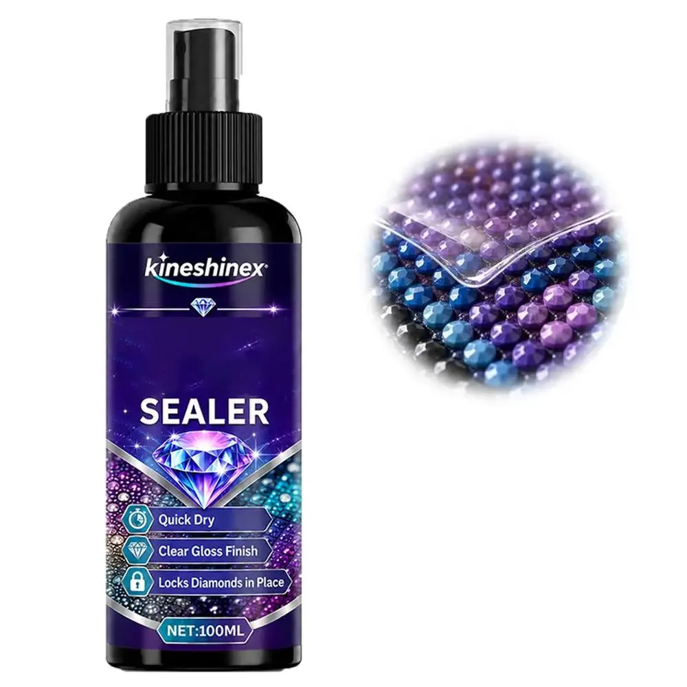 Spray scellant brillant pour peinture diamant séchage rapide