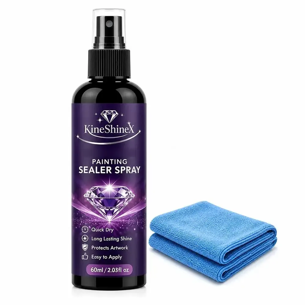 Spray scellant brillant pour peinture diamant séchage rapide