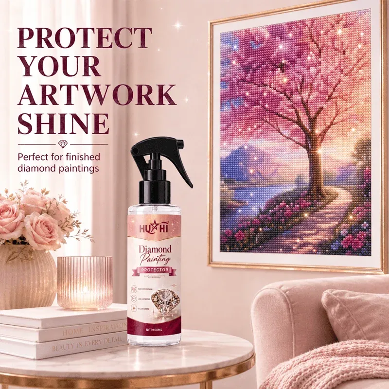Spray scellant peinture diamant anti-oxydation brillante
