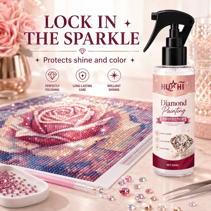 Spray scellant peinture diamant anti-oxydation brillante