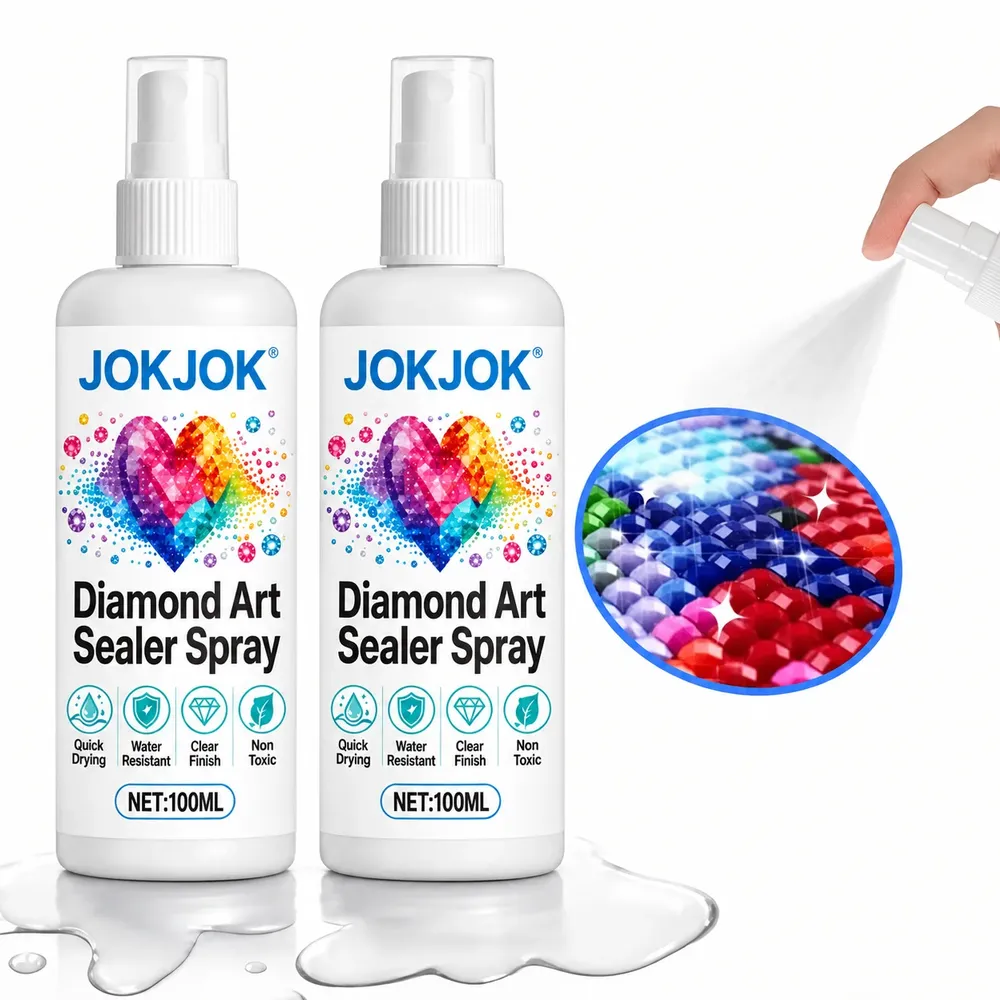 Spray scellant peinture diamant finition brillante permanente