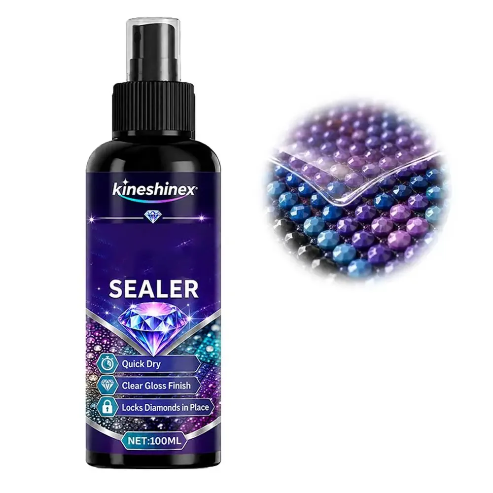 Spray scellant peinture diamant finition transparente séchage rapide
