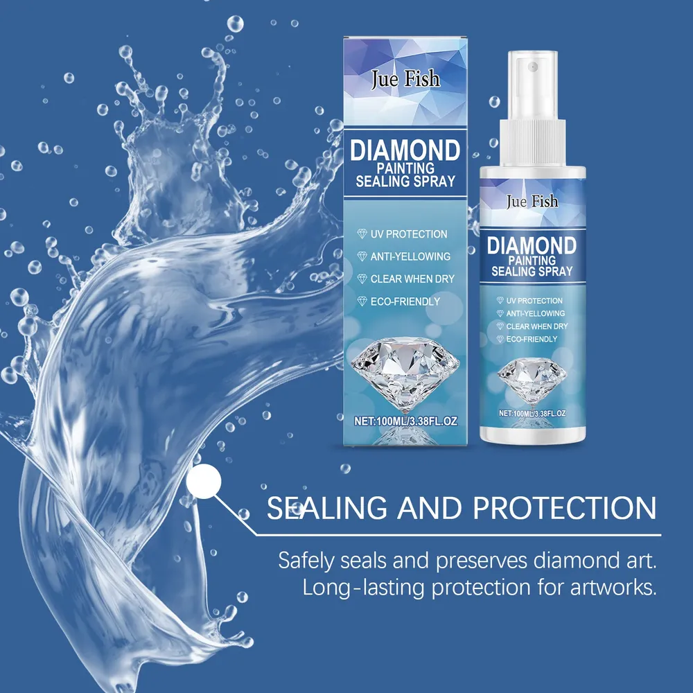 Spray scellant pour peinture diamant 100 ml séchage rapide