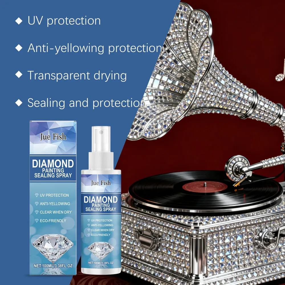 Spray scellant pour peinture diamant 100 ml séchage rapide