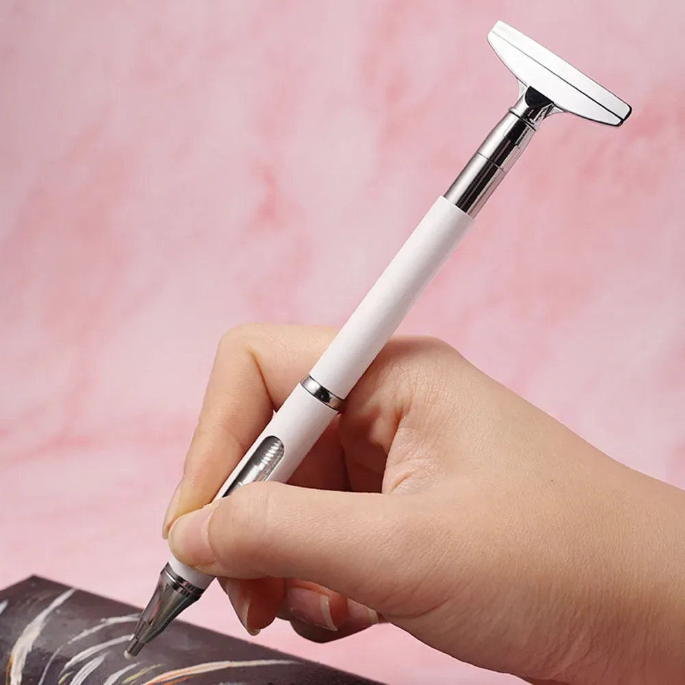 Stylo à cire rotatif rechargeable pour peinture diamant