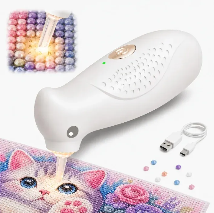 Stylo aspirateur électrique pour peinture diamant 5D