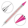 Stylo de peinture diamant sans cire double pointe – Couleur Rose