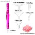 Stylo diamant peinture 13 pièces – Couleur Ensemble de purpleset