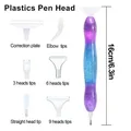 Stylo ergonomique peinture diamant – 4