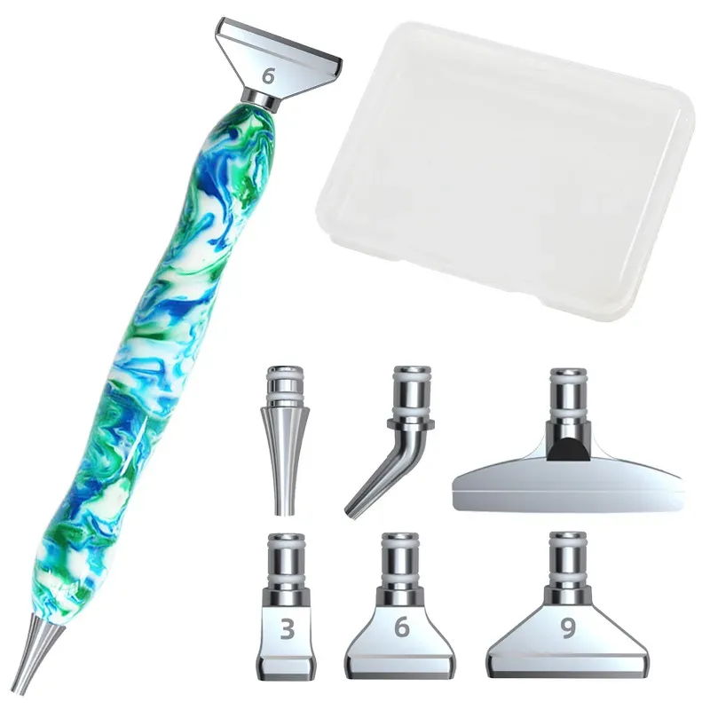 Stylo ergonomique peinture diamant