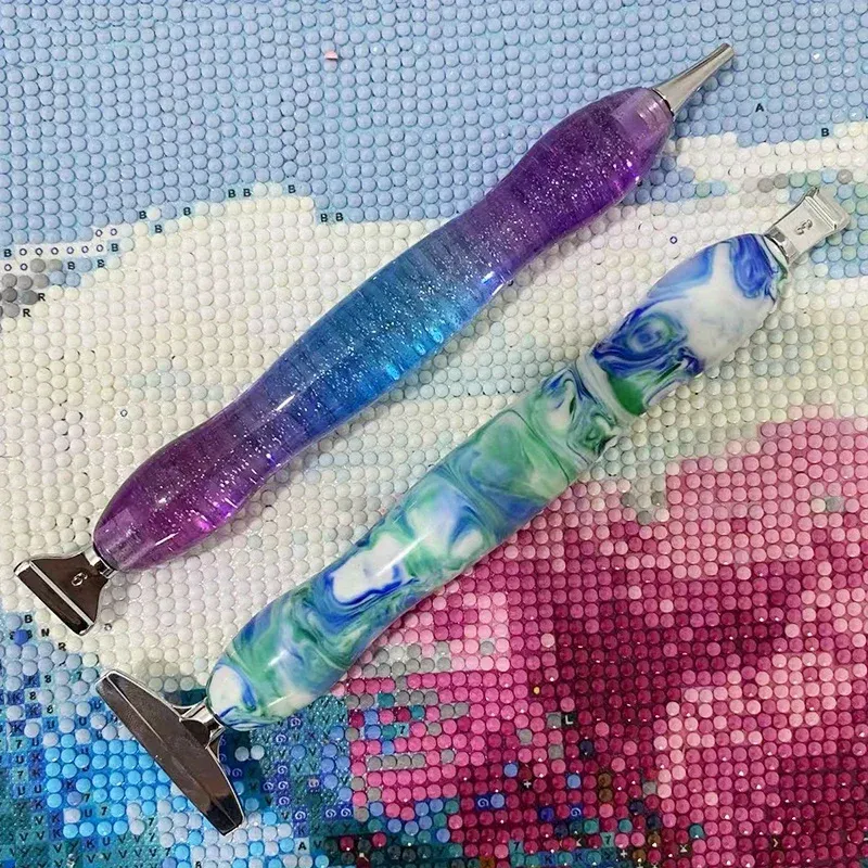 Stylo ergonomique peinture diamant