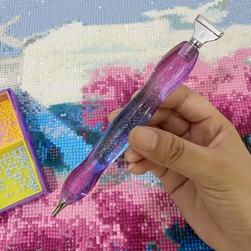 Stylo ergonomique peinture diamant