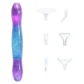 Stylo ergonomique peinture diamant – Couleur Starry Sky A