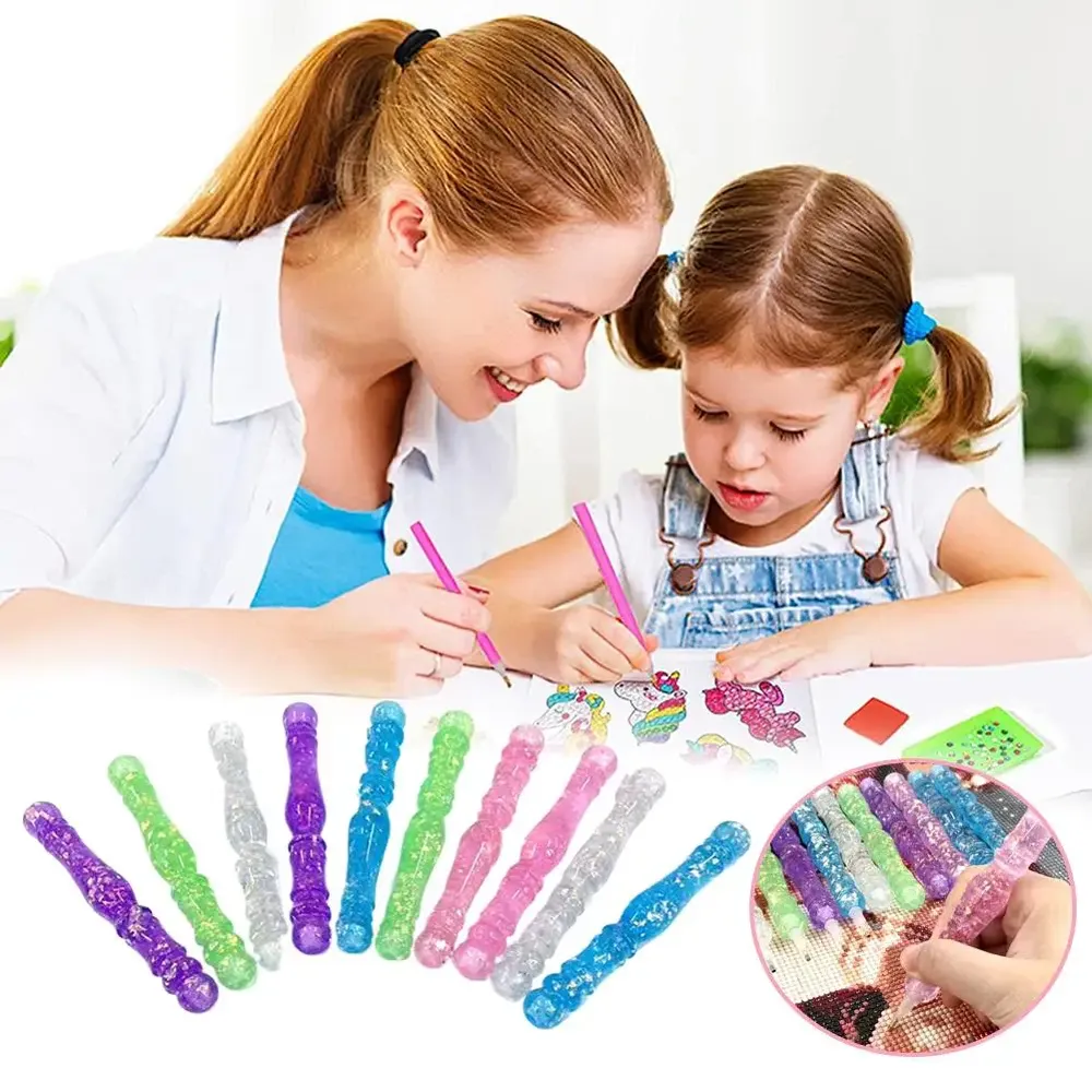 Stylo peinture diamant 5D pose de strass