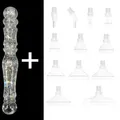 Stylo peinture diamant 5D pose de strass – Couleur noir (B)