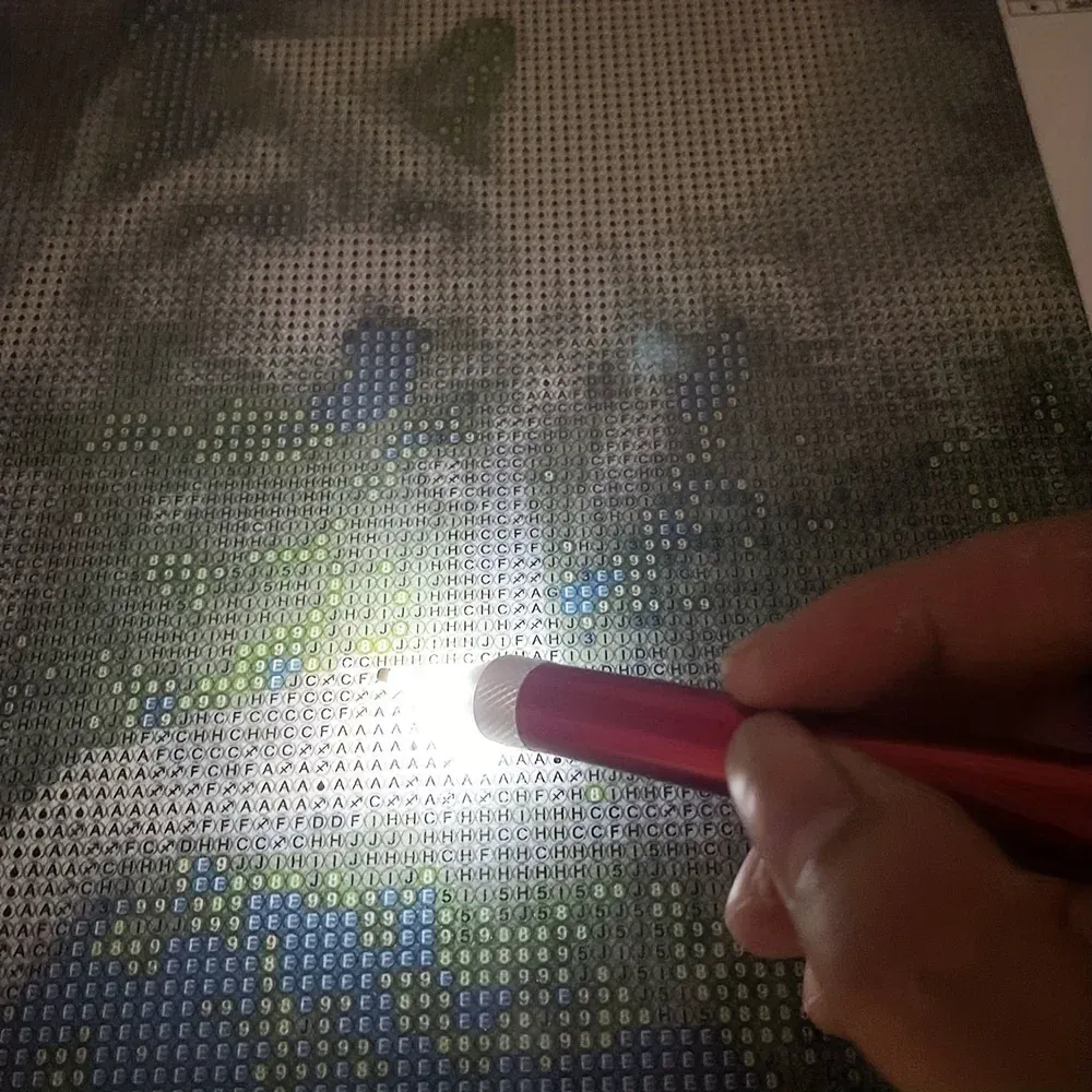 Stylo peinture diamant éclairage 1 tête