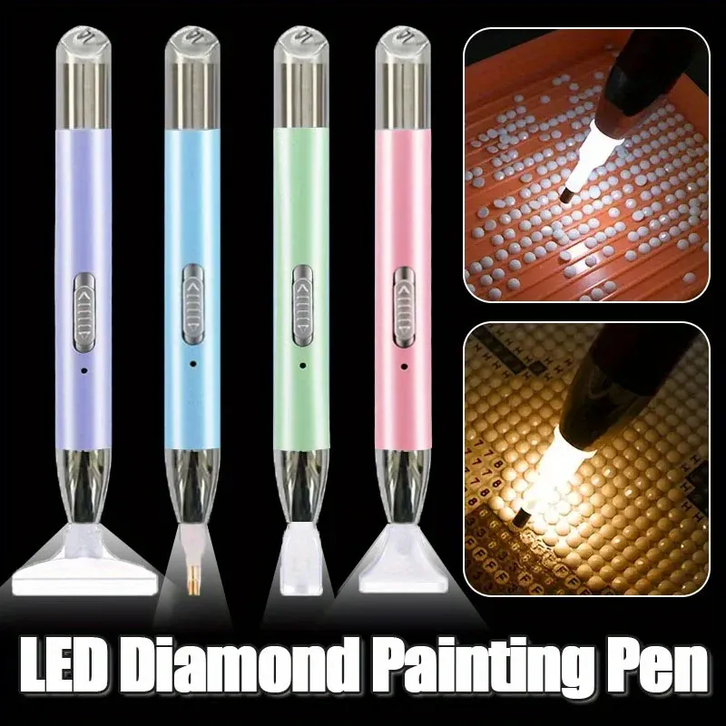 Stylo peinture diamant LED USB rechargeable