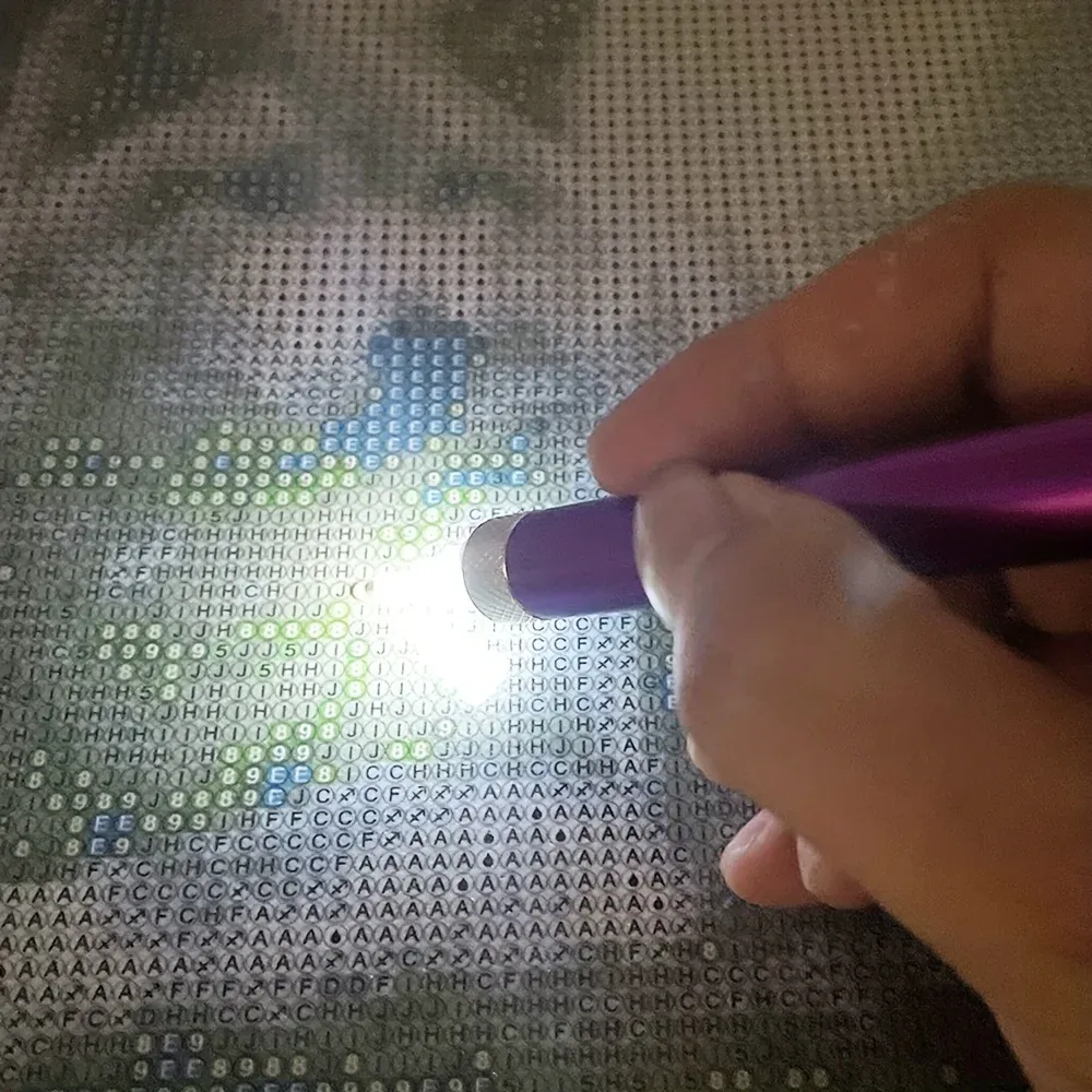 Stylo peinture diamant lumineux