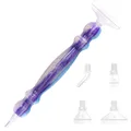 Stylo peinture diamant multicolore – Couleur G-BluePurple