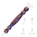 Stylo peinture diamant multicolore – Couleur G-RedBlue