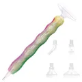 Stylo peinture diamant multicolore – Couleur H-PinkGreen