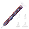 Stylo peinture diamant multicolore – Couleur H-RedBlue