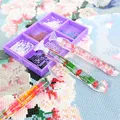 Stylo peinture diamant résine 6 têtes fleur – 6