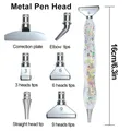 Stylo peinture diamant résine lumineuse 6 têtes – 3